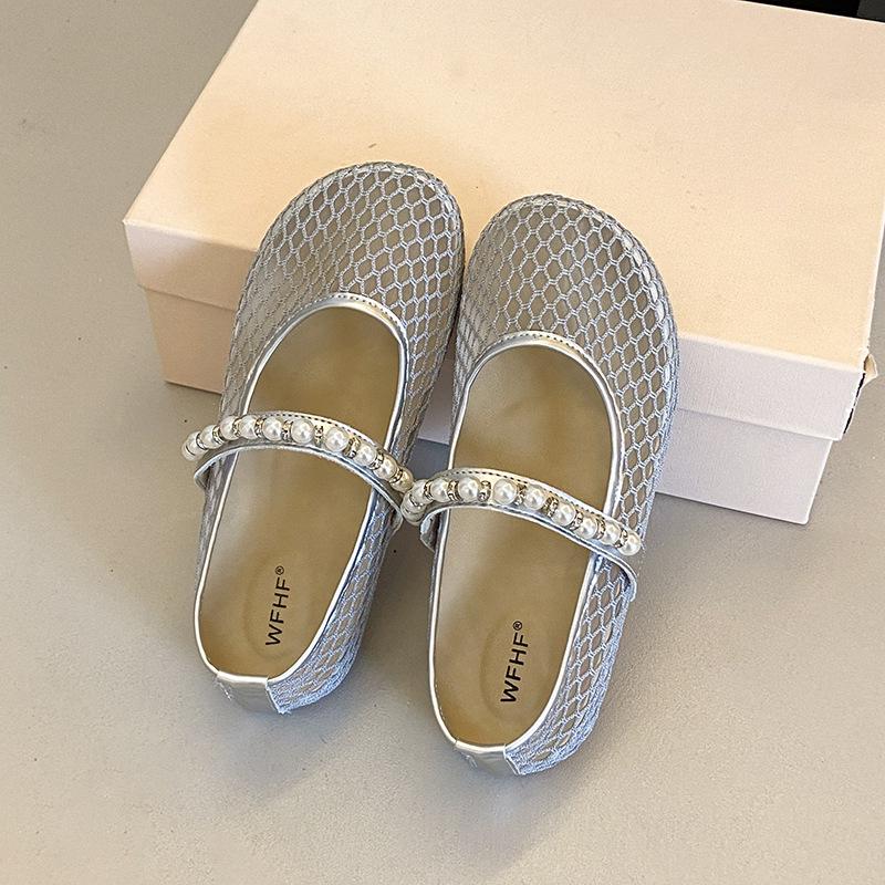 Shallow single shoes women s new spring gentle pregnant women flat-soled soft-soled Mary Jane Doudou shoes 35