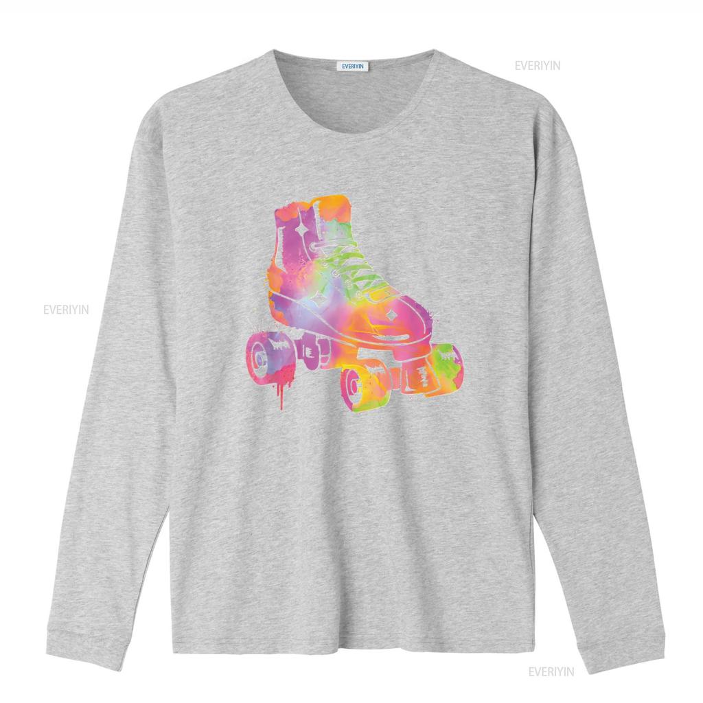 Mens Roller Skater Rollerskate Girls Skating Kids T Shirt Black Vintage Washed Unisex Graphic Slightly Designer Clothes