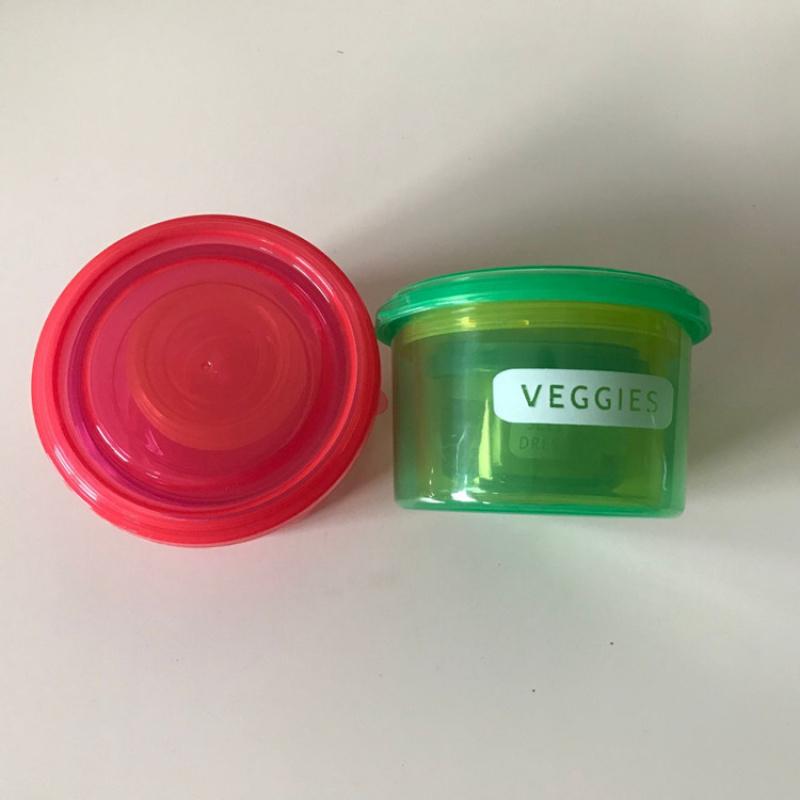 Set di Scatole per Conservazione Fresca da 7 Pezzi - Lunch Box per Controllo Dieta Porzioni Perfette Scatola Freschezza Scatola Freschezza TV