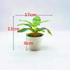 Home Simulation Green Small Potted Plants Desktop Decoration Fake Potted Landscaping Artificial Flowers Creative Ornaments