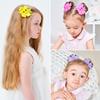 40pcs Random Bow Hair Clip Sets Simple Holiday Hair Clip Baby Girls Hair Accessories
