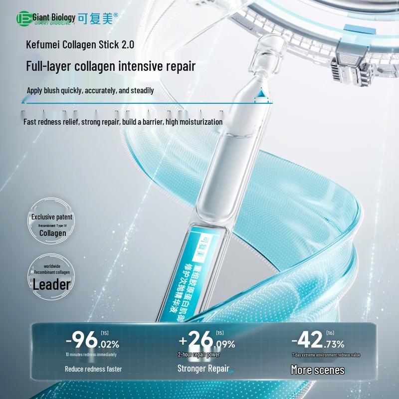 Kefumei Recombinant Collagen Repair Serum and Mask Set