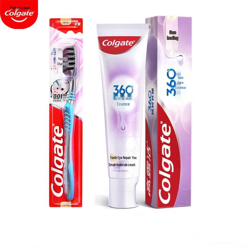 Colgate 360 Essence Gum Repair Toothpaste & Toothbrush Set