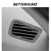 Betterhumz für BMW X3 F25 X4 F26 Auto Innenraum Armaturenbrett Instrumentenlüftungsauslass Verkleidung Aufkleber Aus Alcantara Zubehör