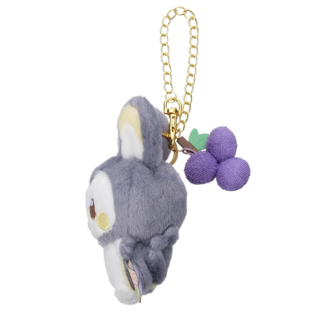 Takara Tomy Arts PokePiece Plush Mascot with Chain Emolga Plush Approximately 13cm Tall (TAKARATOMY A.R.T.S) (Colorful Ver.) Toy,