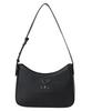Mucent Terrine Metal Logo Leather Hobo Bag Unisex