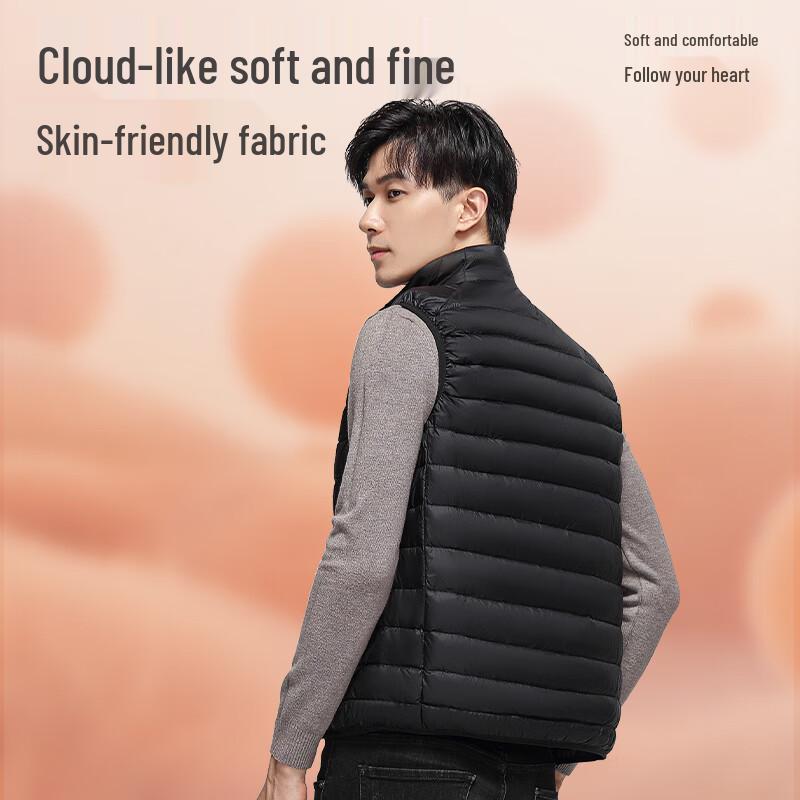 Hengyuanxiang Men's Winter Duck Down Vest