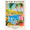 Matisse Beach Coast Landscape Amalfi Summer Painting Poster Preppy Wall Art Y2K Poster Retro Home Decor Canvas Painting Prints