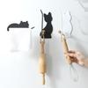Katze Nicht-Bohrend Fauler Lappenhalter Toilettenpapier Frischhaltefolie Wandmontiertes Lagerregal Küche Edelstahl Handtuchhalter Neu