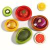 4PCS/1PC Reusable Silicone Fruit and Vegetable Fresh-keeping Box, Is a Must-have Fresh-keeping Box for Families