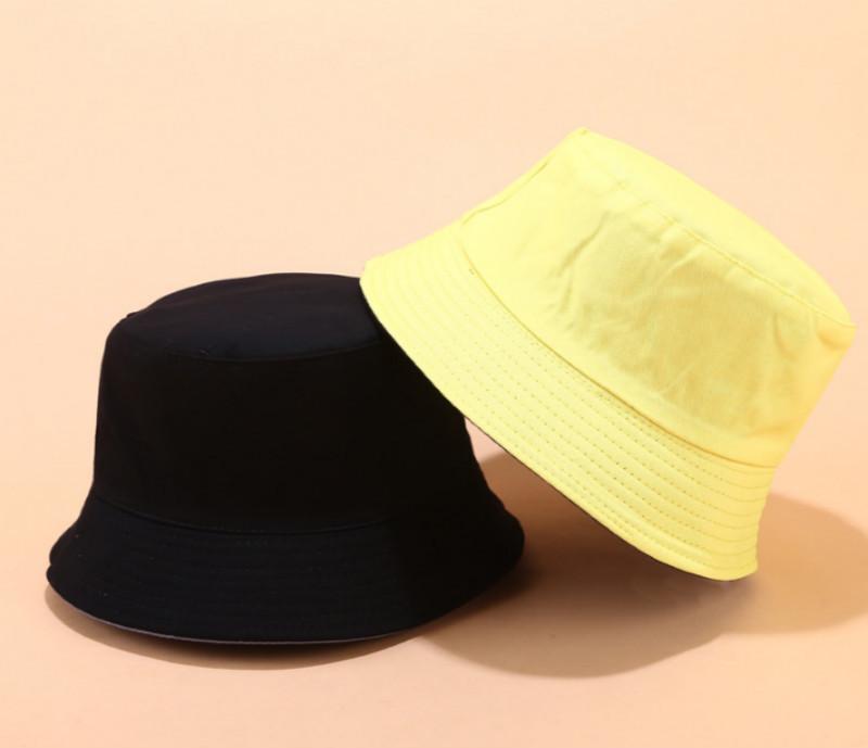 High Quality New Design Breathable and Sweat-Wicking Colorful Cotton Custom Embroidered Bucket Hat for Women