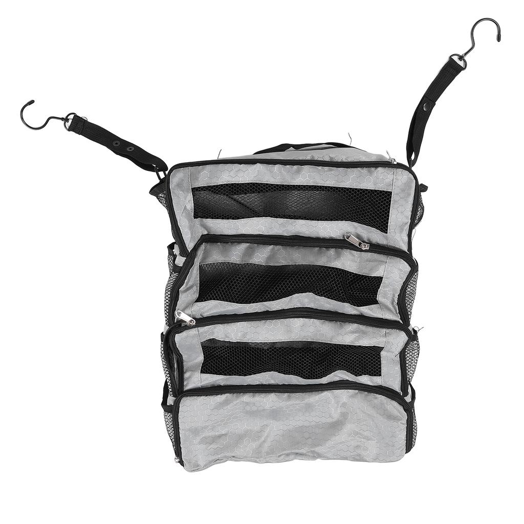 Suitcase Organizer Foldable Portable Travel Carry On Bag Luggage Compression Hanging Packing Cubes