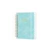 Strap Closure Annual Planner Book Spiral Binding Schedule Notebook  Journaling