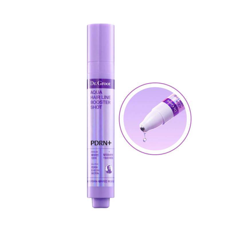 Dr.Groot Aqua PDRN Hairline Booster Shot Ampoule | Scalp Rejuvenating & Root Strengthening | 15ml