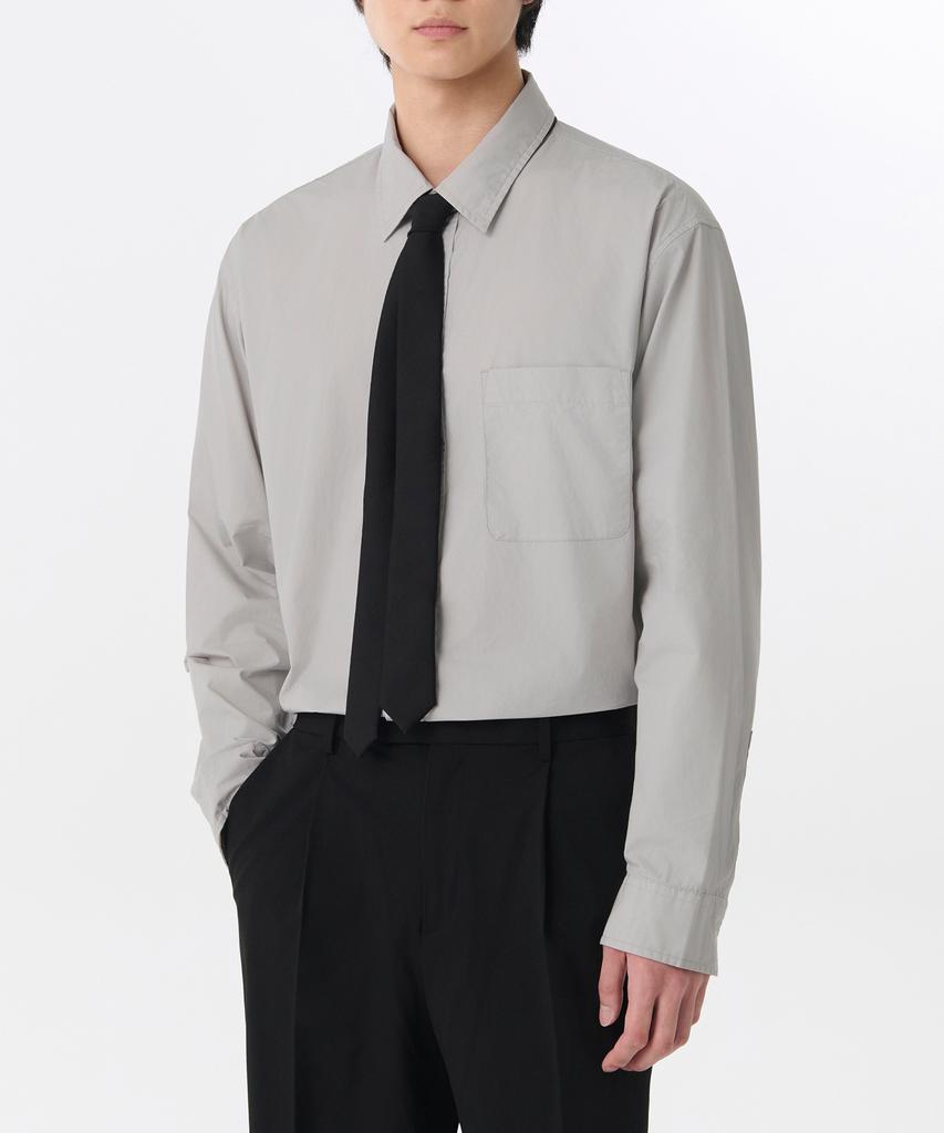 MUSINSA STANDARD Wool Slim Solid Tie [Black]