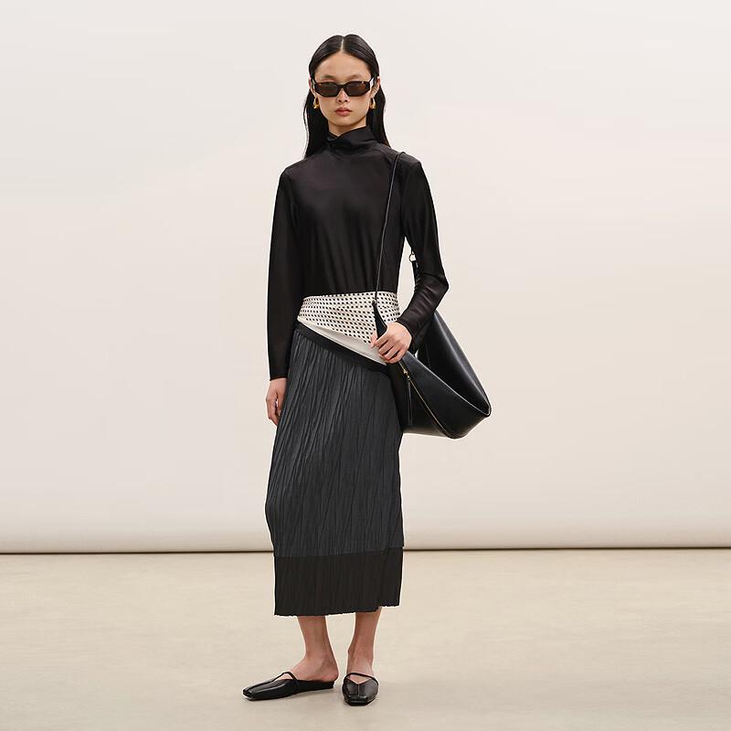 Spring 2026 Casual Straight Long Skirt