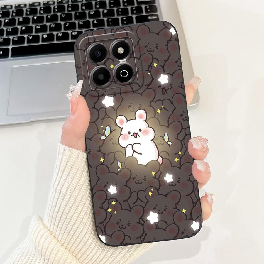 For Honor X6a Case WDY-LX1 Capa Cute Cartoon Soft Silicone Cover For HonorX6a X 6B X6 b Shell Matte Len Proective Phone Fundas