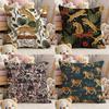 ART Tropical Tiger Pattern Pillow Case Comfort Sofa Bed Silky elegant Invisible zipper Custom Decorative cushion cover