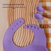 Silicone Suction Cup Bowl & Spoon Set for Babies - Children's Tableware