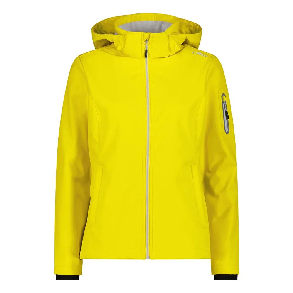 Cmp Damen Jaune Wanderjacke Mit Kapuze, - Bild 3