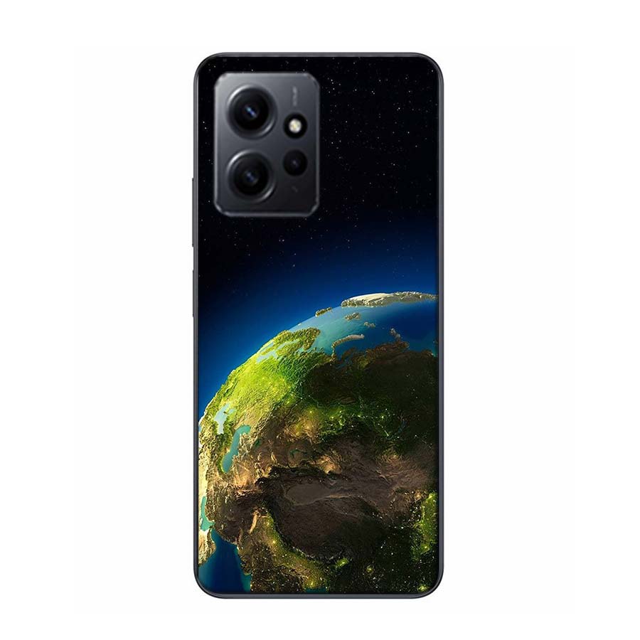 Erde, Sterne, Weltraum Handyhülle Für Redmi 12 13C 12C 15C 9 10 10C Note 13 Pro Plus 14 15 Pro 9T 9C 9A TPU Weiche Hülle Klare Handy C