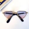Trendy Cat Sunglasses - UV Protection Cool Metal Accessories for Pets