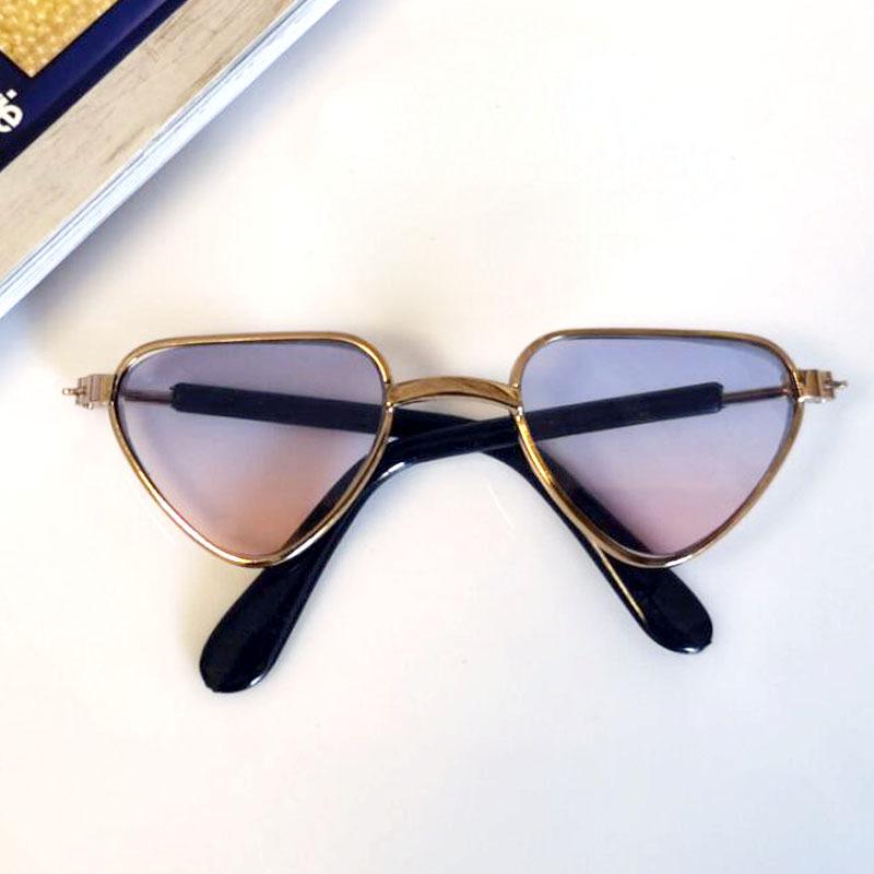 Trendy Cat Sunglasses - UV Protection Cool Metal Accessories for Pets