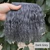 Niedliches Mongolisches Fell Schafsleder Wolle Extensions Haarsträhne Langlebig Lammfell Fell DIY Perücke Puppenperücke 5*10cm BJD Puppen Perücken Puppen