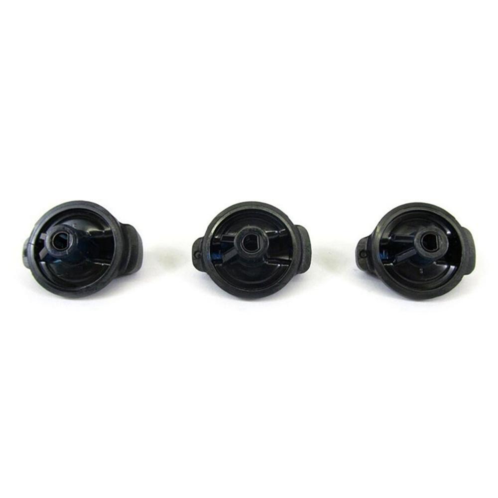 3Pcs A/C Heater Control Knob Fan Switch 5011218AA For Jeep Wrangler TJ 1999-2006