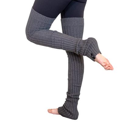 Yoga Benvärmare Strumpor Kallsydd Lång Längd [LUP] Dam (grå)