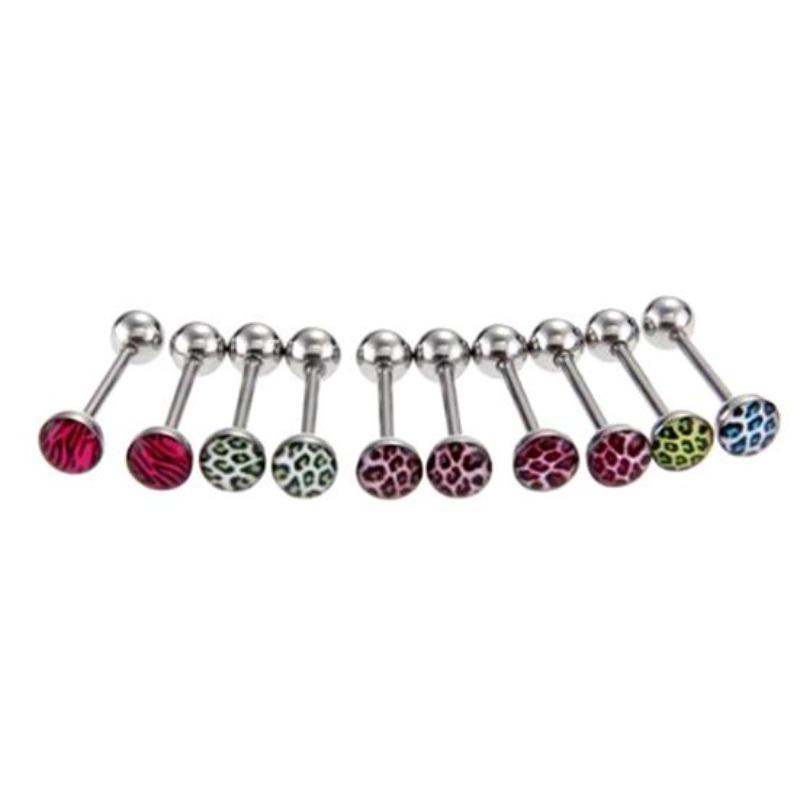 Ball Cone Dice Rhinestone Eyebrow Lip Tongue Nose Navel Belly Button Rings