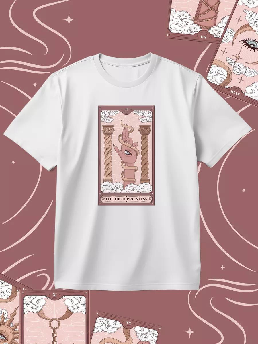 Tarot The High Priestess T-shirt XL