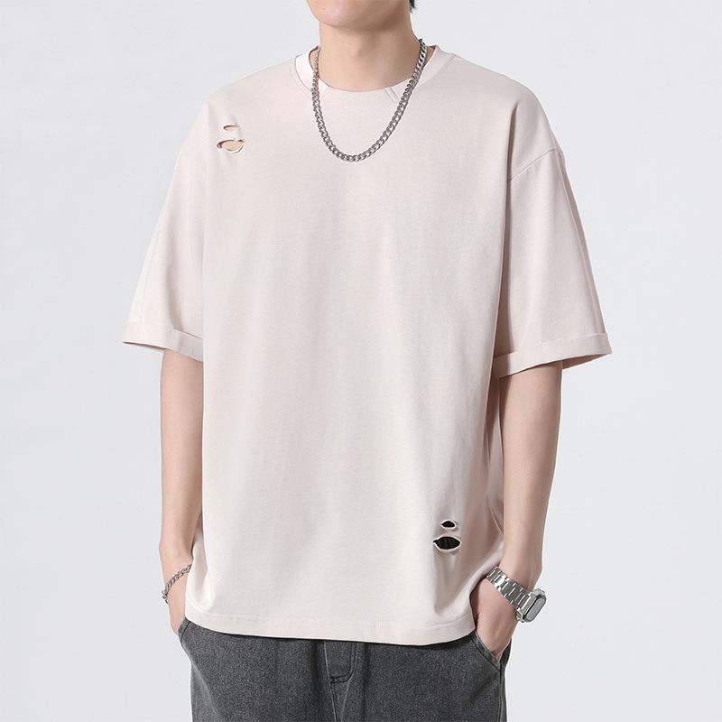 Tricou casual bărbați cu mâneci scurte, cuplu de vară, pereche