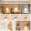 Warm Glow Magnetic Wall Lamp Waterproof Bird Shaped Decorative Lamp LED Bird Sconce  Kids Room