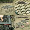 Tent Factory FD Table 900MH Black TF-WLSW-FD900MH 95.5×45×42.5(H)cm