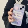 Neue INS Rosa Sticker Muster Handyhülle Für iPhone 15 14 13 12 11 Pro Max XR XS MAX 7 8 Plus Y2K Mädchen Niedlich Anti-Fall Rückseite
