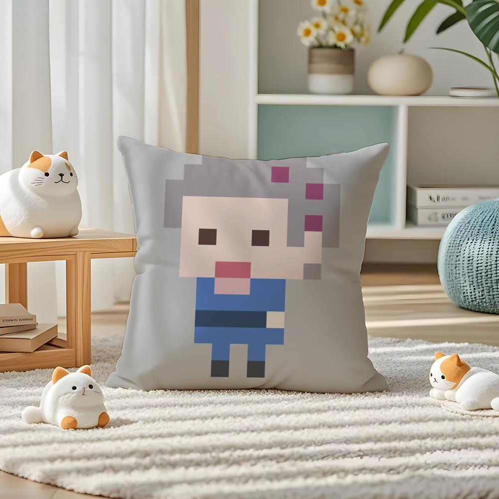 1 Stück A-Ace Attorney Kissenbezug Seidig Elegant Komfort Sofa Bett Versteckter Reißverschluss