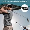 12Pcs PU Leathers Golfs Iron Head Cover with Big Number for Long Golfs Club Head
