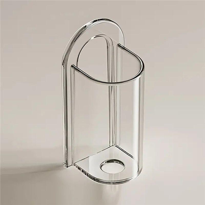 Space Saving Wall Mounted Non Perforated Electric Toothbrush Holder Base Bathroom Accessory