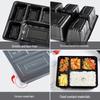 Juxin Disposable 5-Compartment Meal Prep Containers