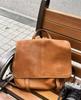 Versatile Large Capacity Vegetable-Tanned Leather Backpack for Work and Casual Use