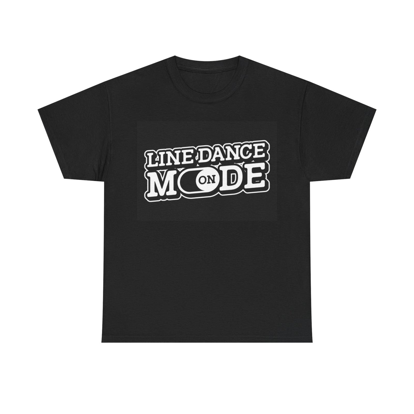 Men s and Women s T-shirts Line Dance Mode XXXL