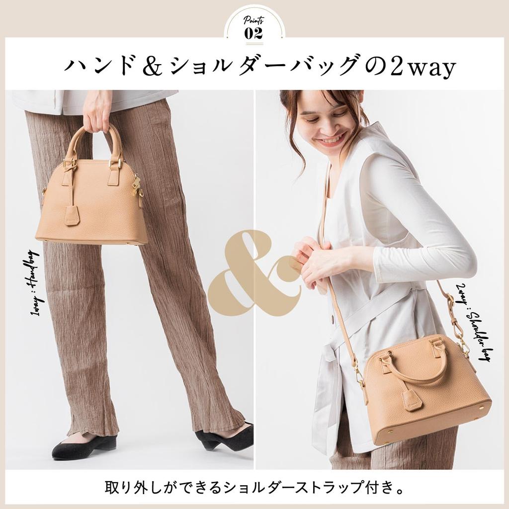 Mura Shrink Leather Mini Tote Genuine Gray Women's Bag, Leather,