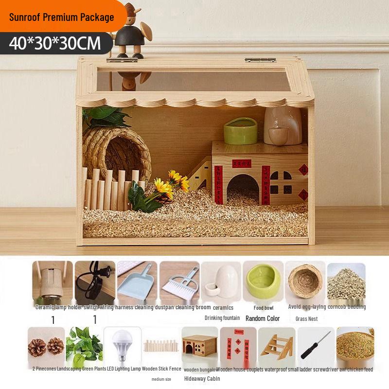 Luxury Guinea Fowl Breeding Box & Chick Raising Cage