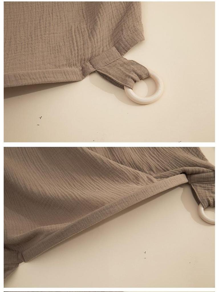 Adjustable Breathable Cotton Nursing Scarf with Modesty Breast Cover