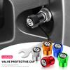 W26Metal Hexagonal Car Wheel Tire Valve Ventil Caps For Volkswagen V.W Polo Golf R-line Jetta Passat Tiguan MK6 7 auto beetle CC