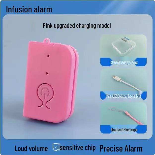 Rechargeable Infusion Buddy: IV Drip and Medication Level Bedside Alarm