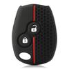 Silicone Car Key Case For Renault Trafic Clio Duster Logan Dacia Sandero For Nissan Terrano Almera