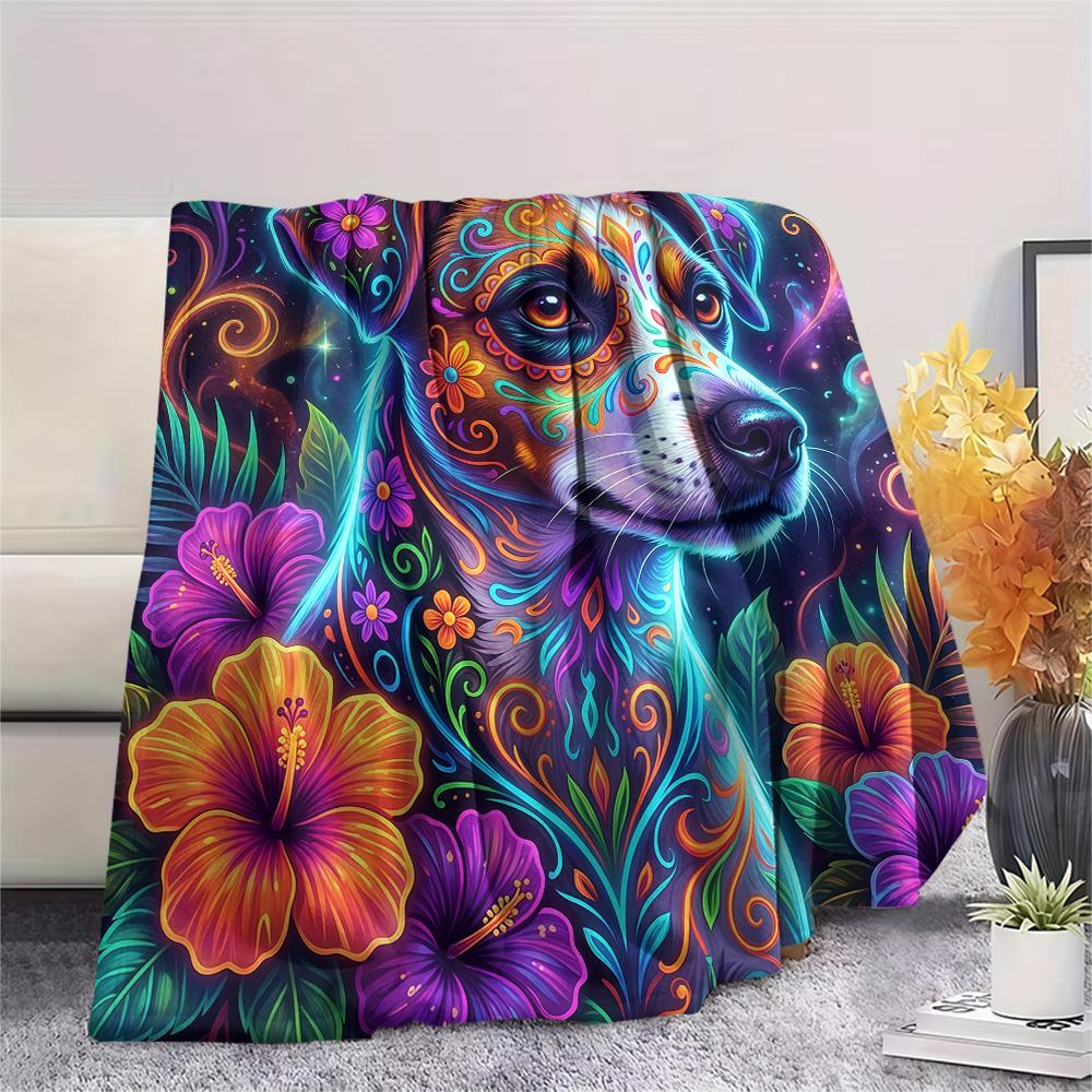 Butterfly flower animals Print Flannel Blanket,High quality Comfortable for All Seasons,Home Decor,Warmth and Comfort,Perfect for Christmas Gifts