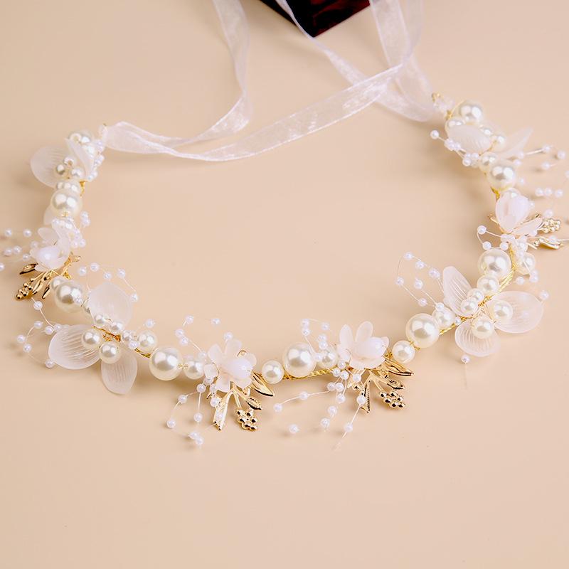 Bridal Flower Headband and Crown for Children